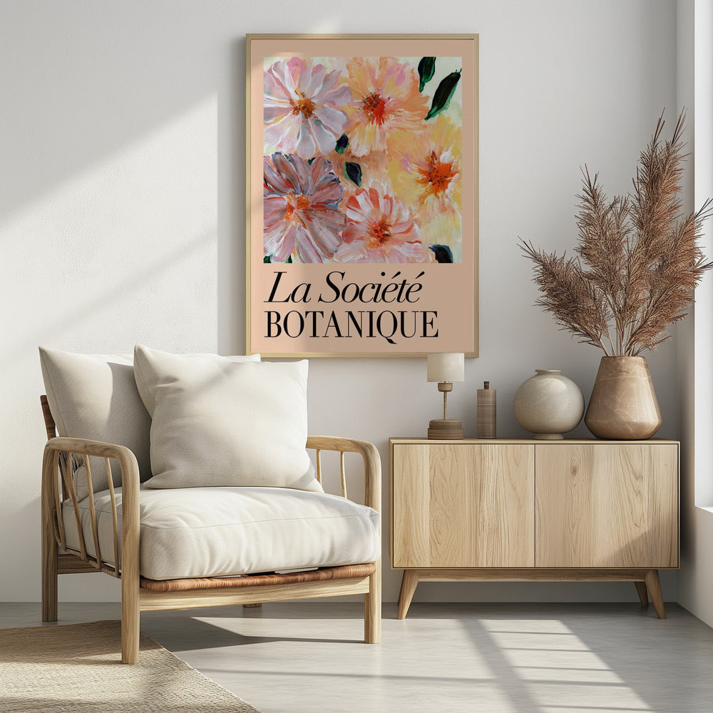 La Société Botanique Pfirsichblüten | Poster