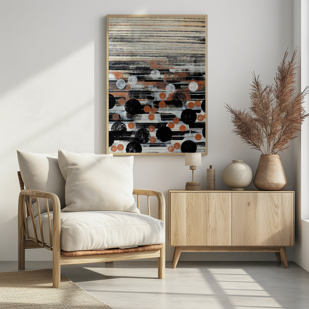 Rhythmic Dotscape | Poster