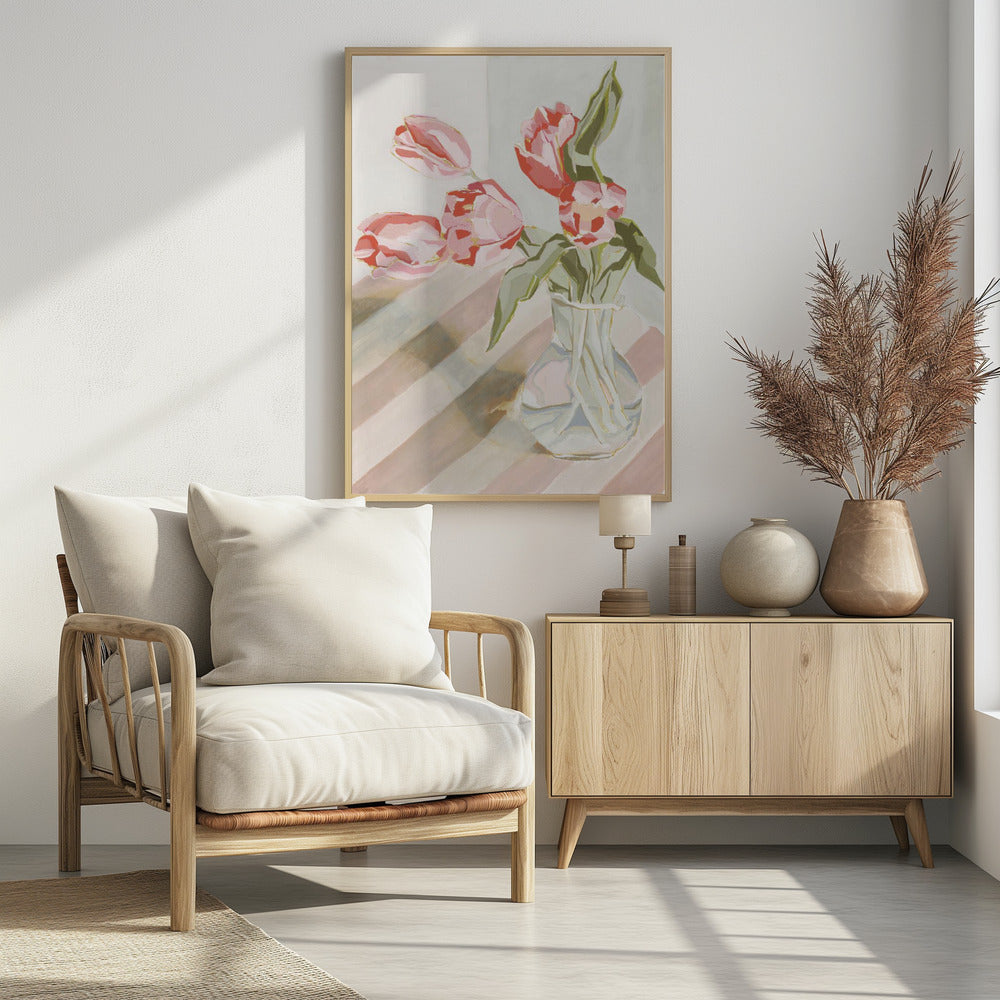 Tulpen in einer Vase | Poster