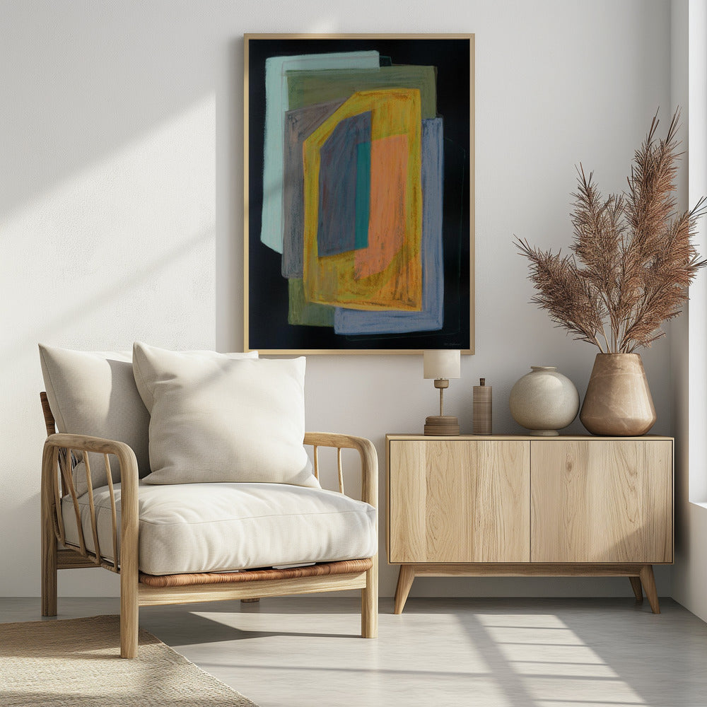 Kreide und Formen 2 | Poster