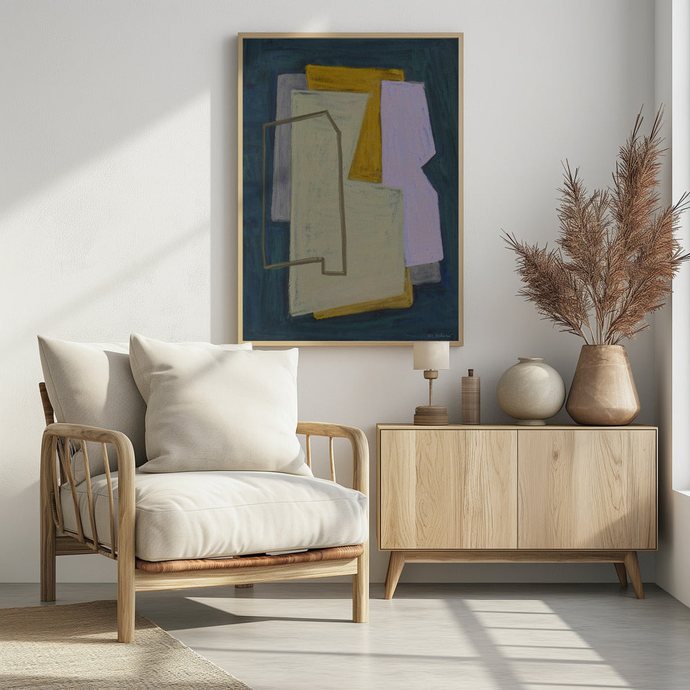 Kreide und Formen 1 | Poster
