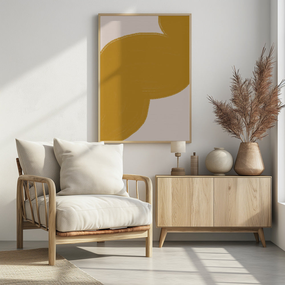 Goldener Wirbelpfad | Poster