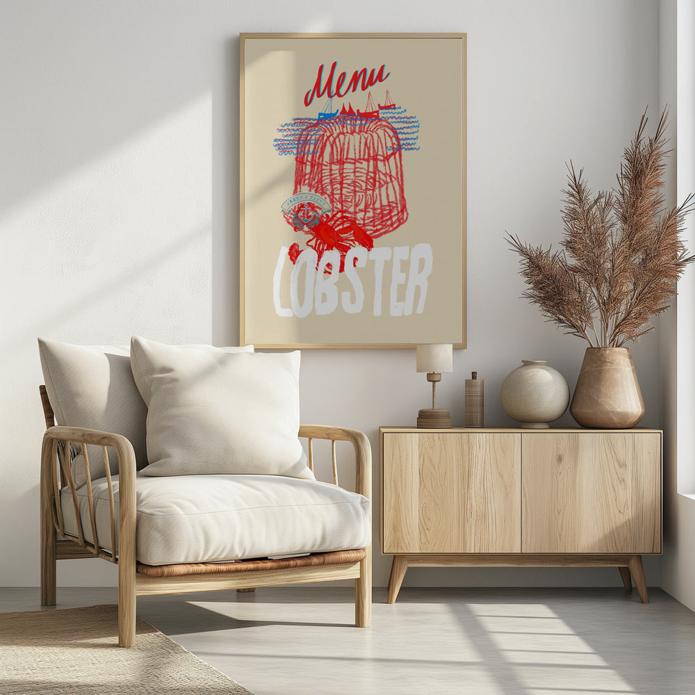 Hummer-Menü-Poster | Poster