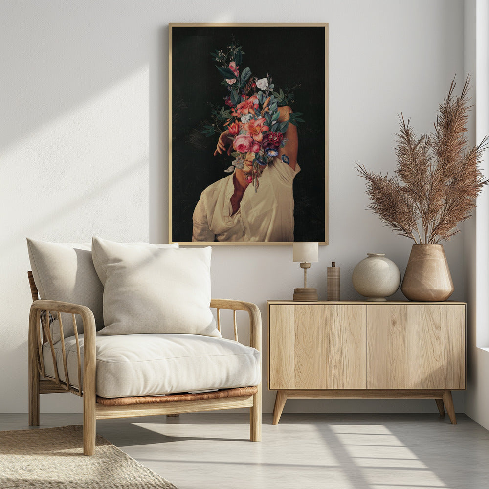 Jedes Mal, wenn ich an dich dachte, blühten Rosen | Poster