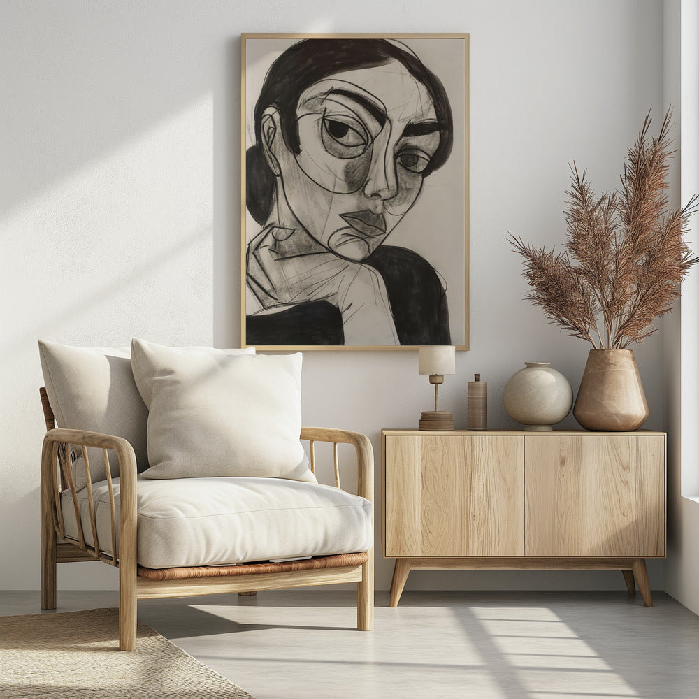 Intellektuelle Frau | Poster