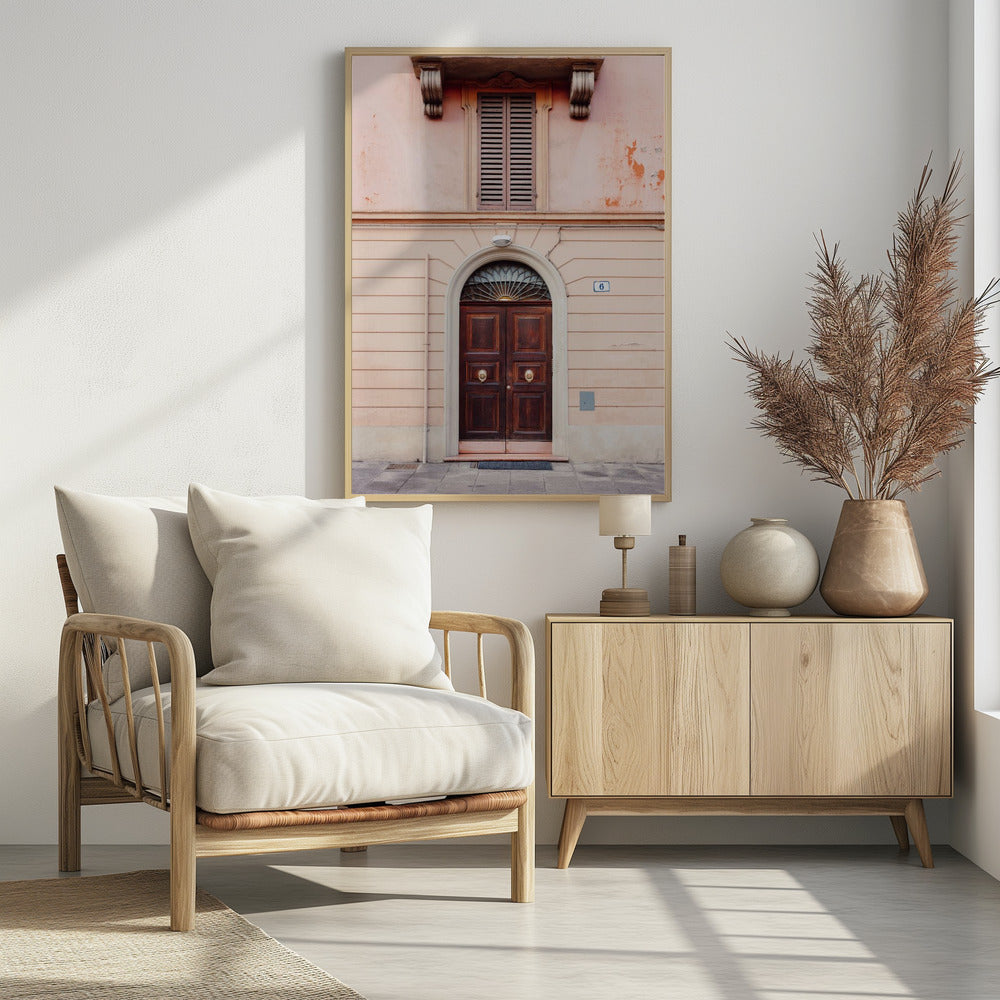 Bologna in Pink | Italien Reisefotografie | Poster