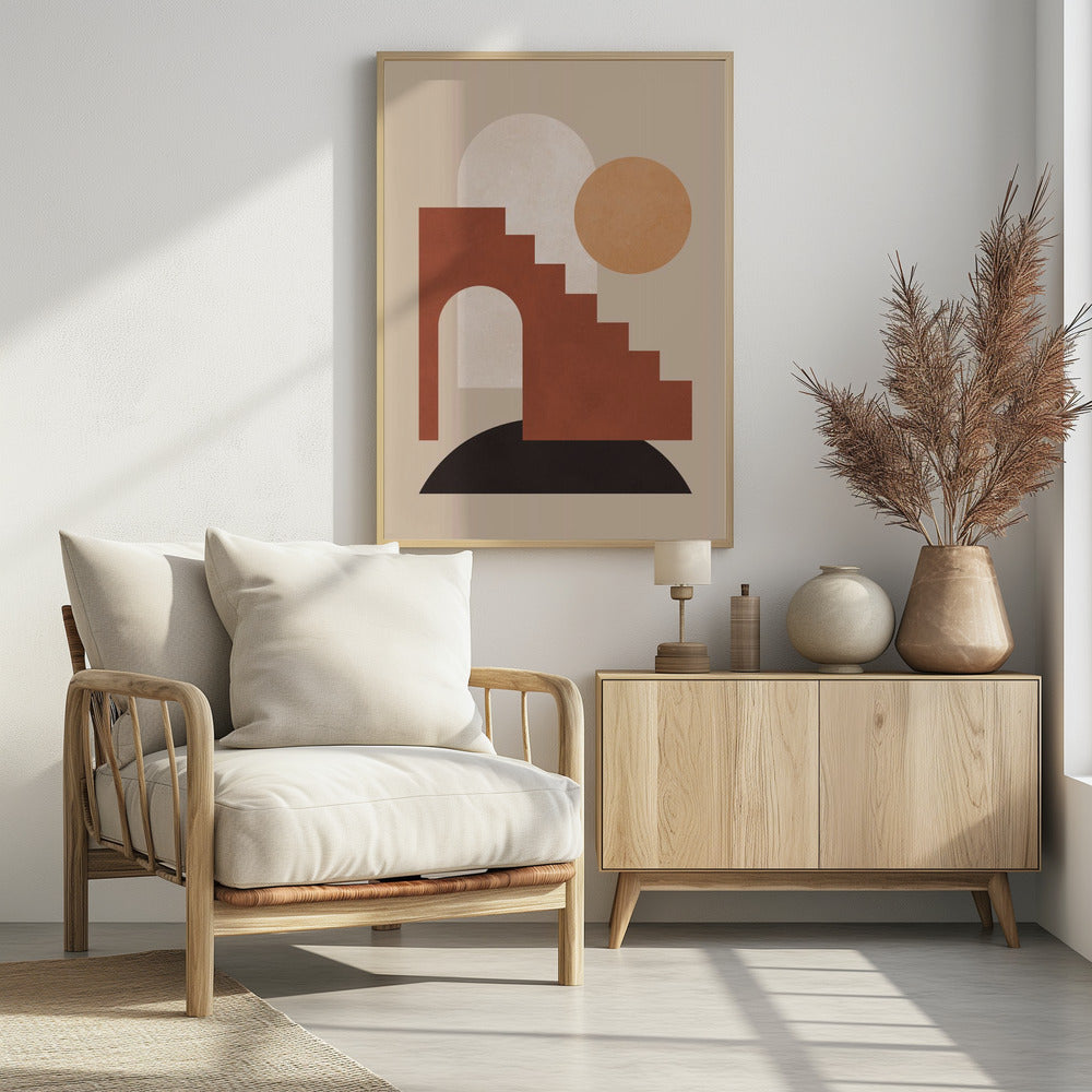Geometrische Komposition 4 | Poster