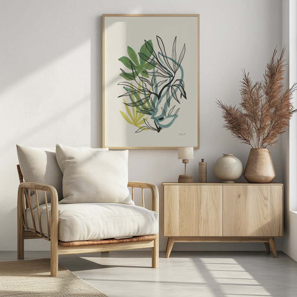 Laub Nr. 4 | Poster