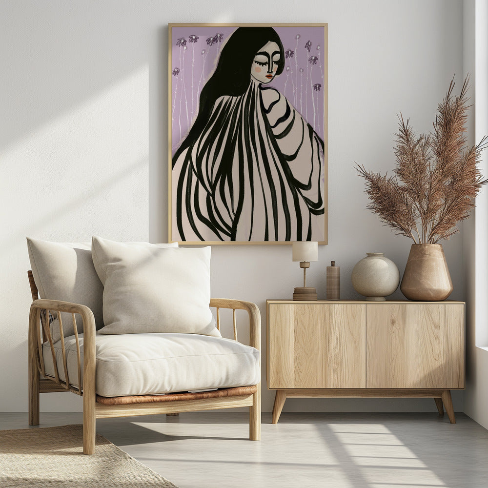 Fließende Eleganz | Poster