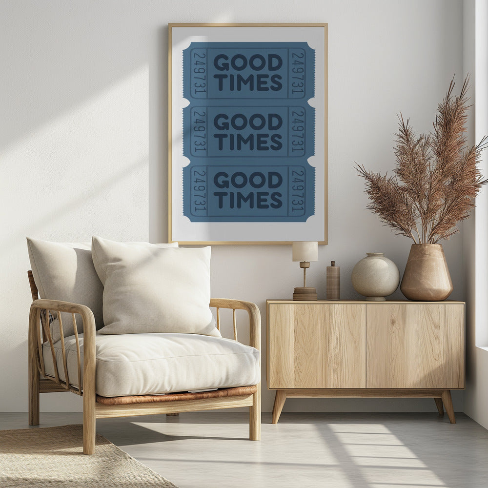 Blaue Gute Zeiten | Poster
