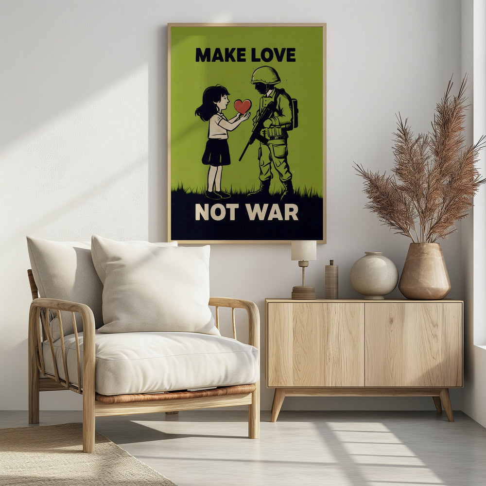 Liebe machen, nicht Krieg | Poster