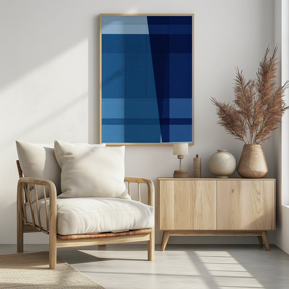 Gewebtes Marineblaues Jam 3 | Poster