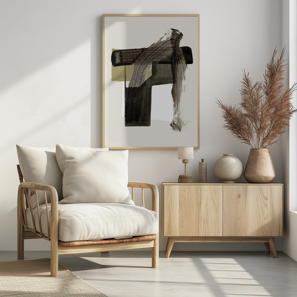 Zen-Pinselstrich 2 | Poster
