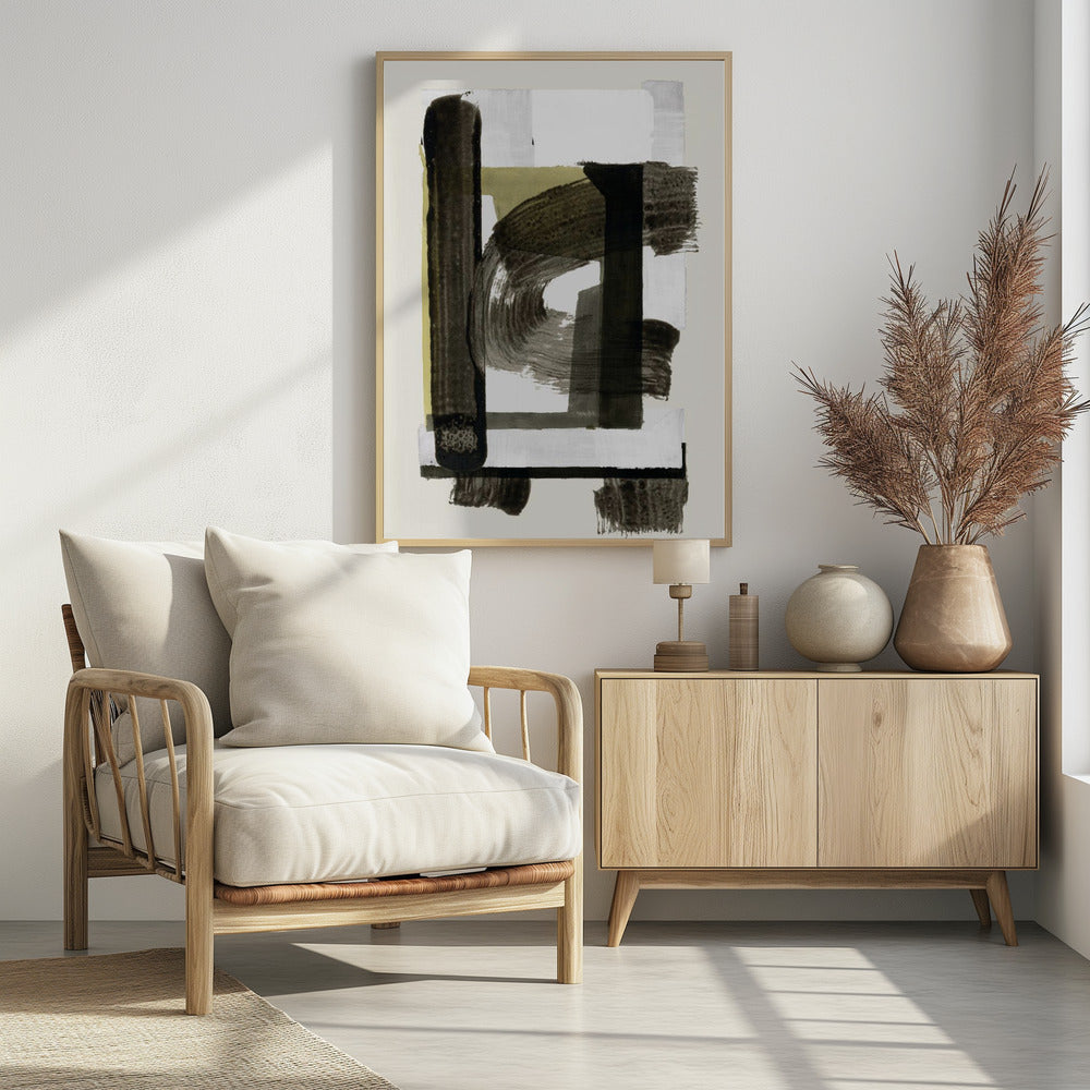 Zen-Pinselstrich 1 | Poster
