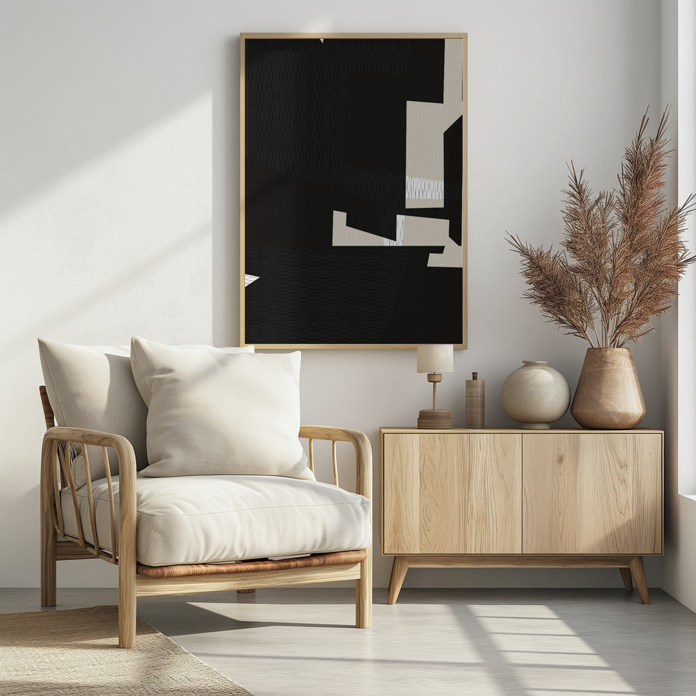 Minimalistisches gewebtes Textil 2 | Poster