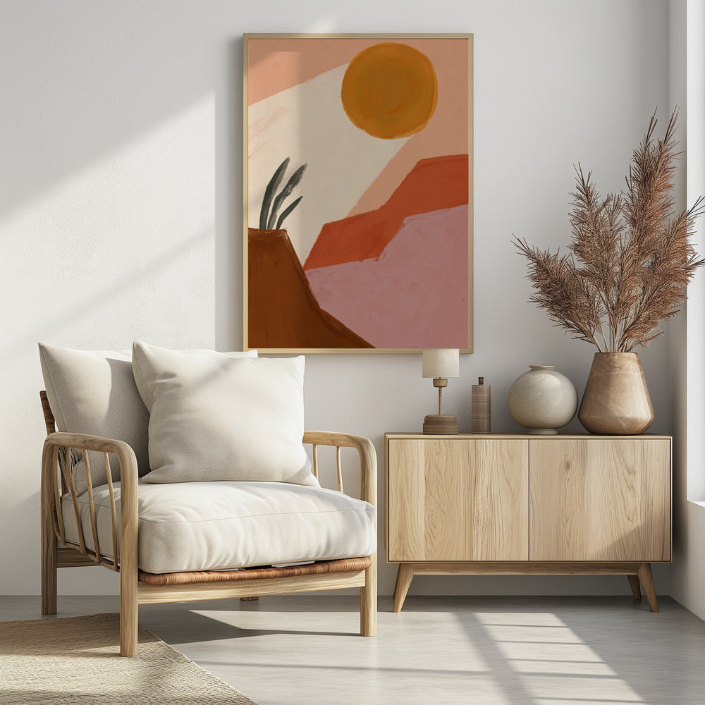 Wüstensonnenlicht | Poster