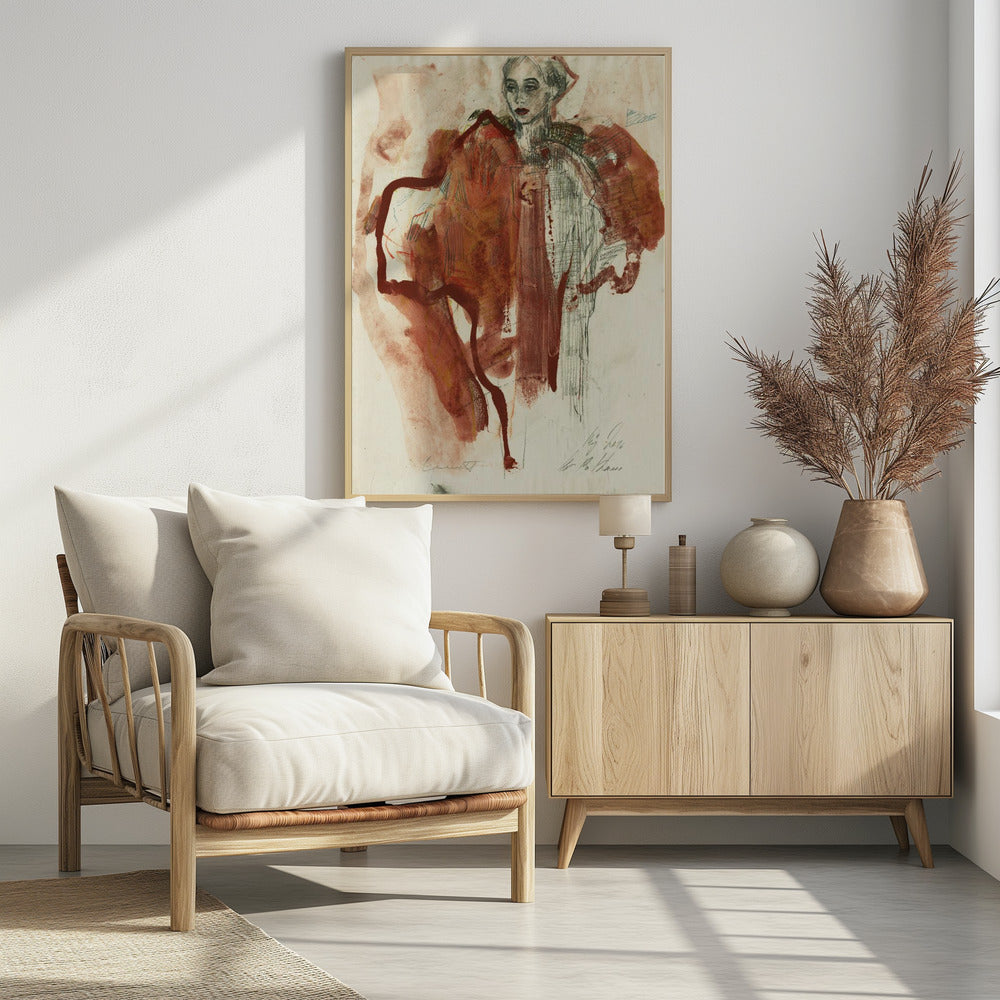Evokative menschliche Figur | Poster