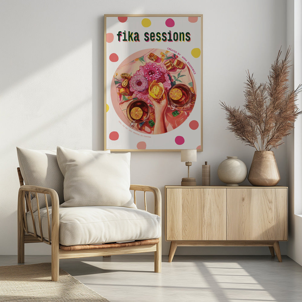 Verschütte den Tee | Poster