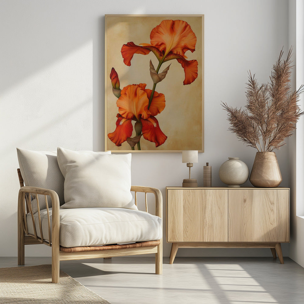 Poster Leinwand Sng Iris 36 | Poster