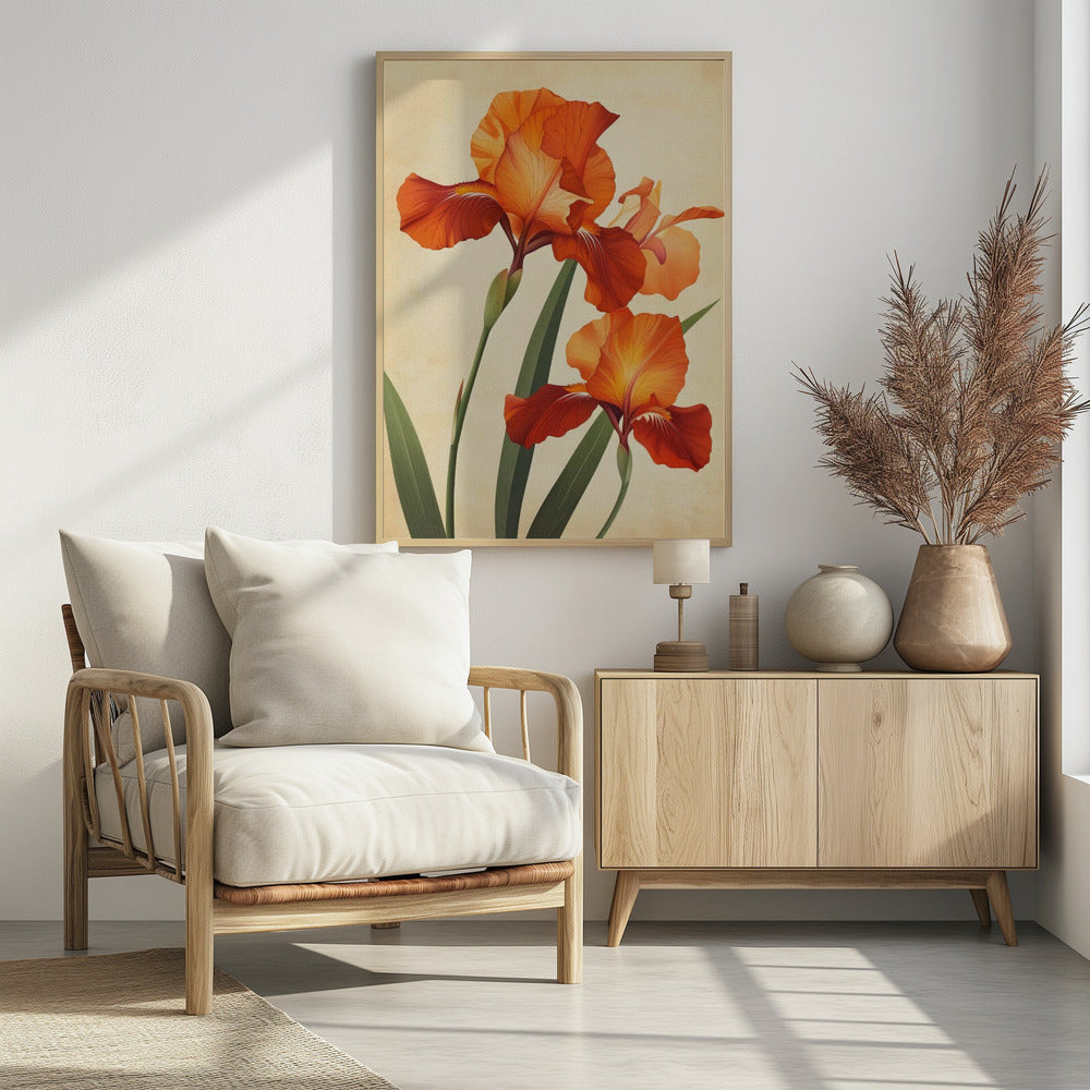 Poster Leinwand Sng Iris 37 | Poster