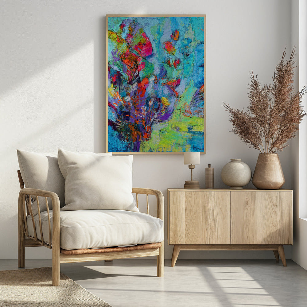Vivid Floral Dreams | Poster