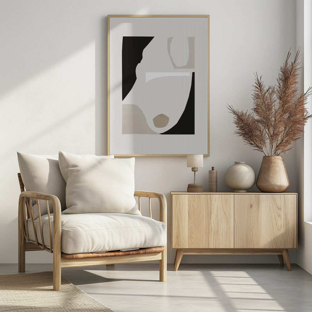 Abstrakte Formen 1 | Poster