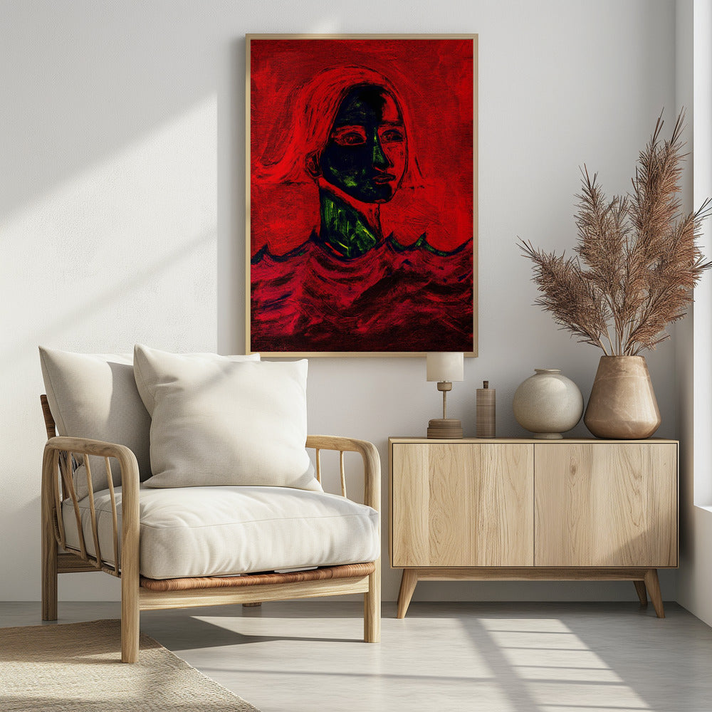 Der Schwimmer Rot | Poster
