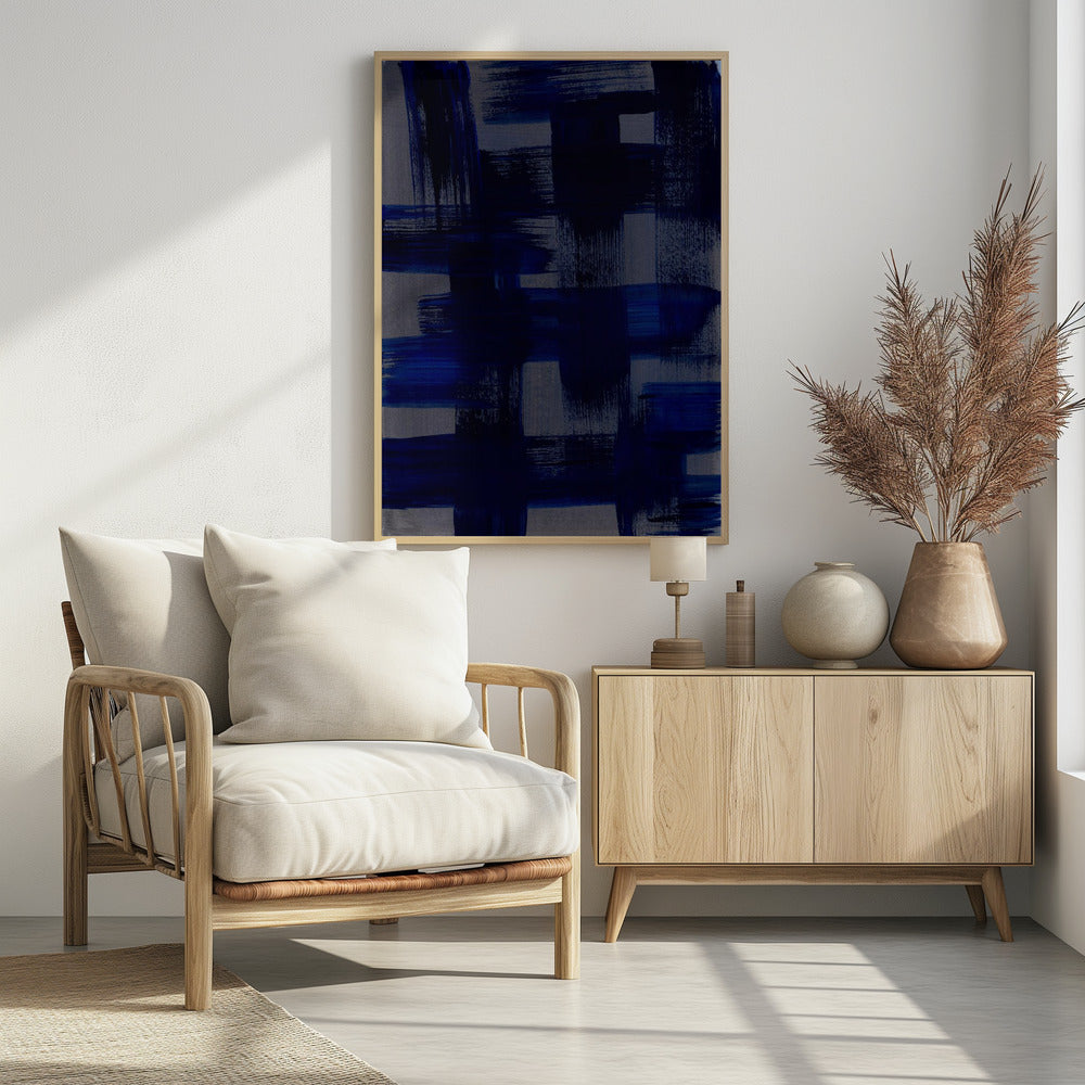 Abstrakte Pinselstriche 128 | Poster