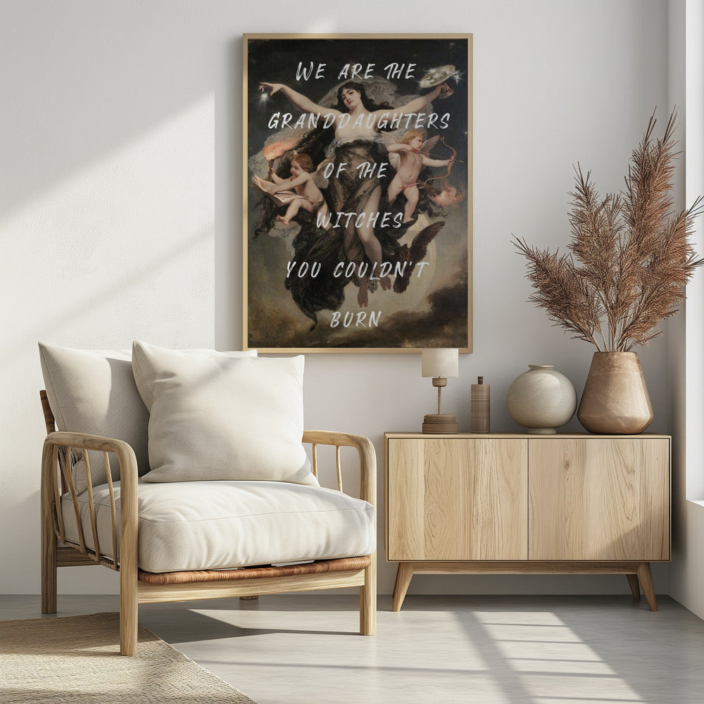 Hexen veränderte Kunst | Poster