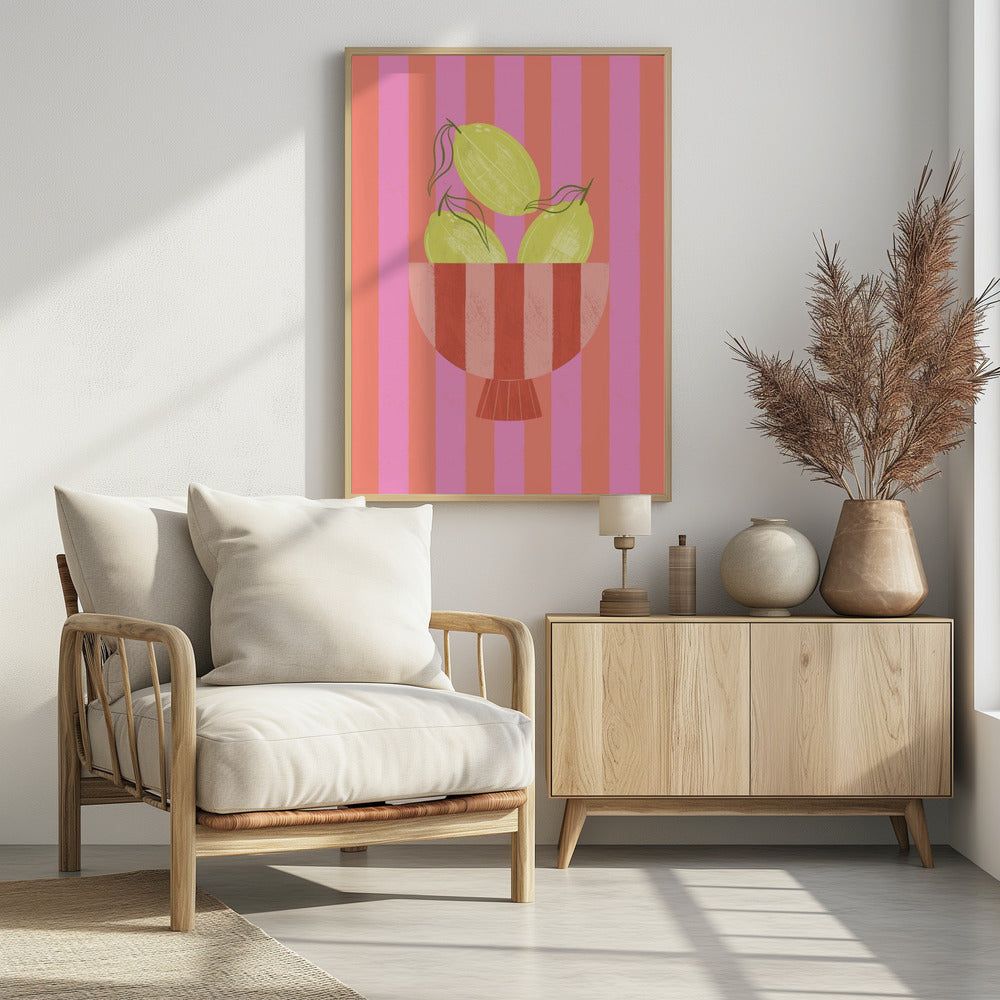 Bowl Of Lemons | Poster