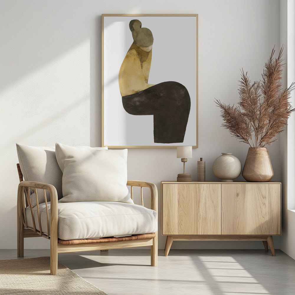 Sitzende Frau Nr. 15 | Poster