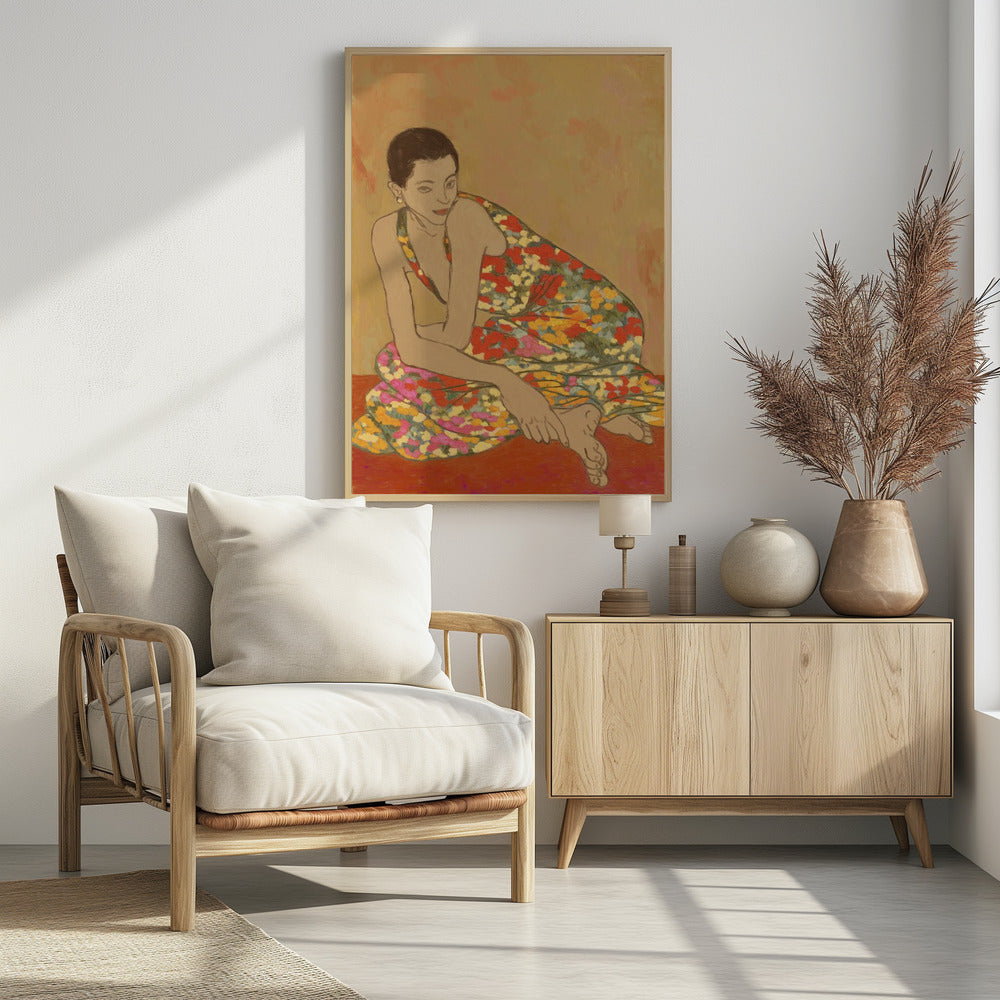 Blumenkleid | Poster