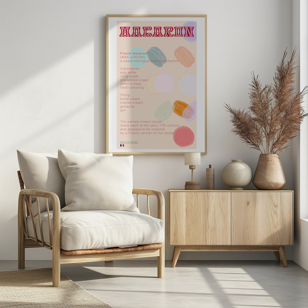 Macaron Coffee | Poster