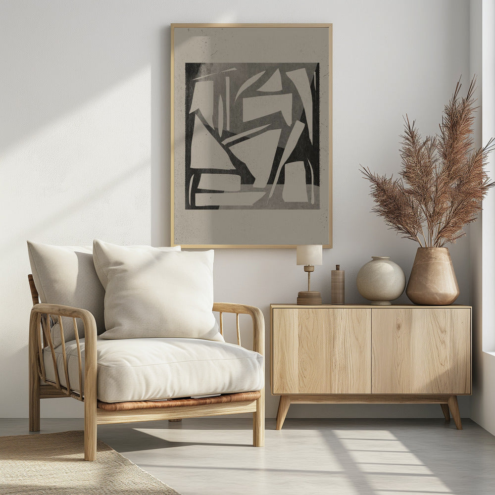 Geometrische Schatten | Poster
