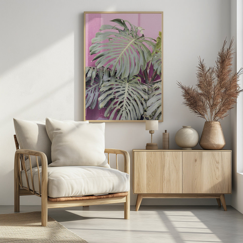 Monstera-Blatt La Muralla | Poster