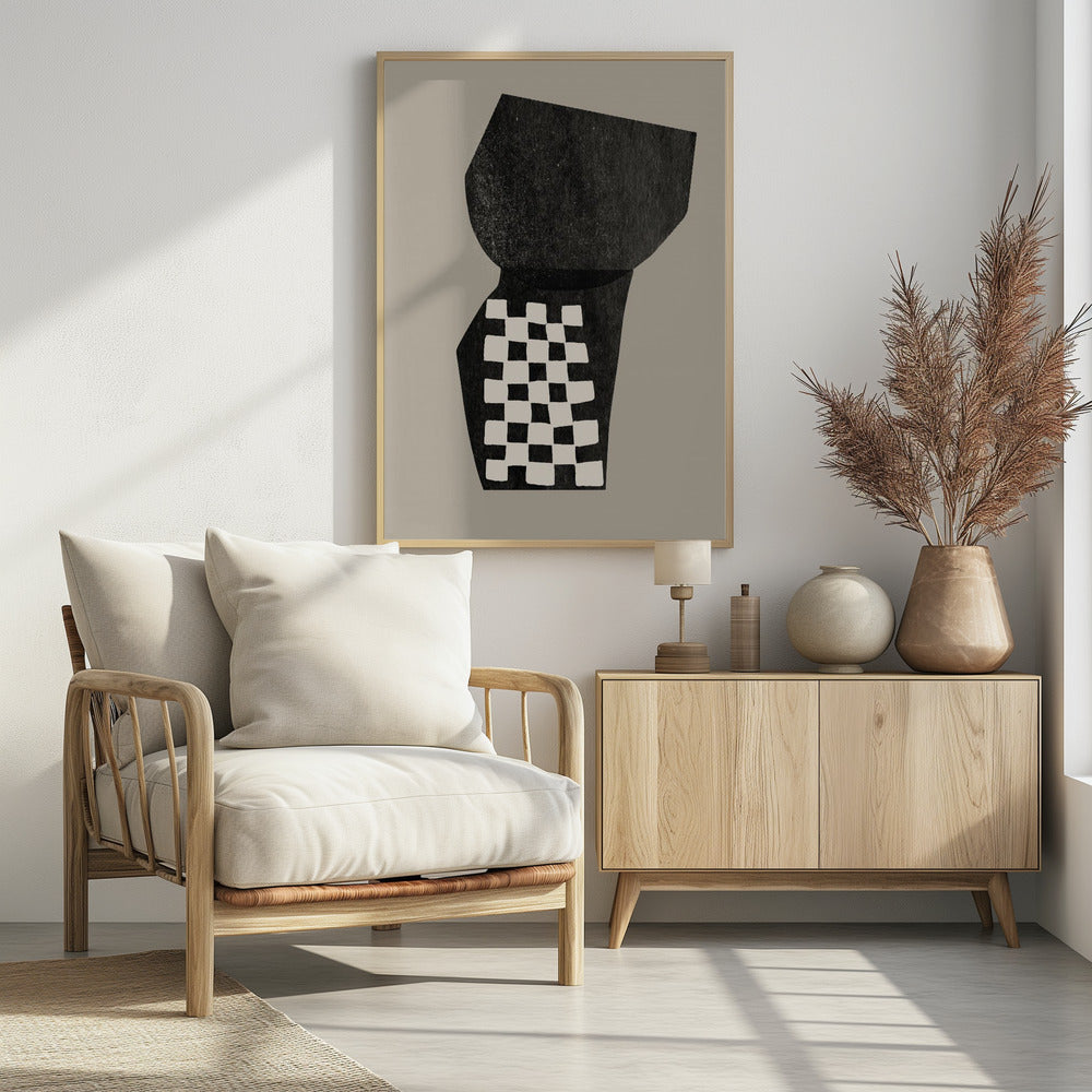 Karierte Abstraktion | Poster