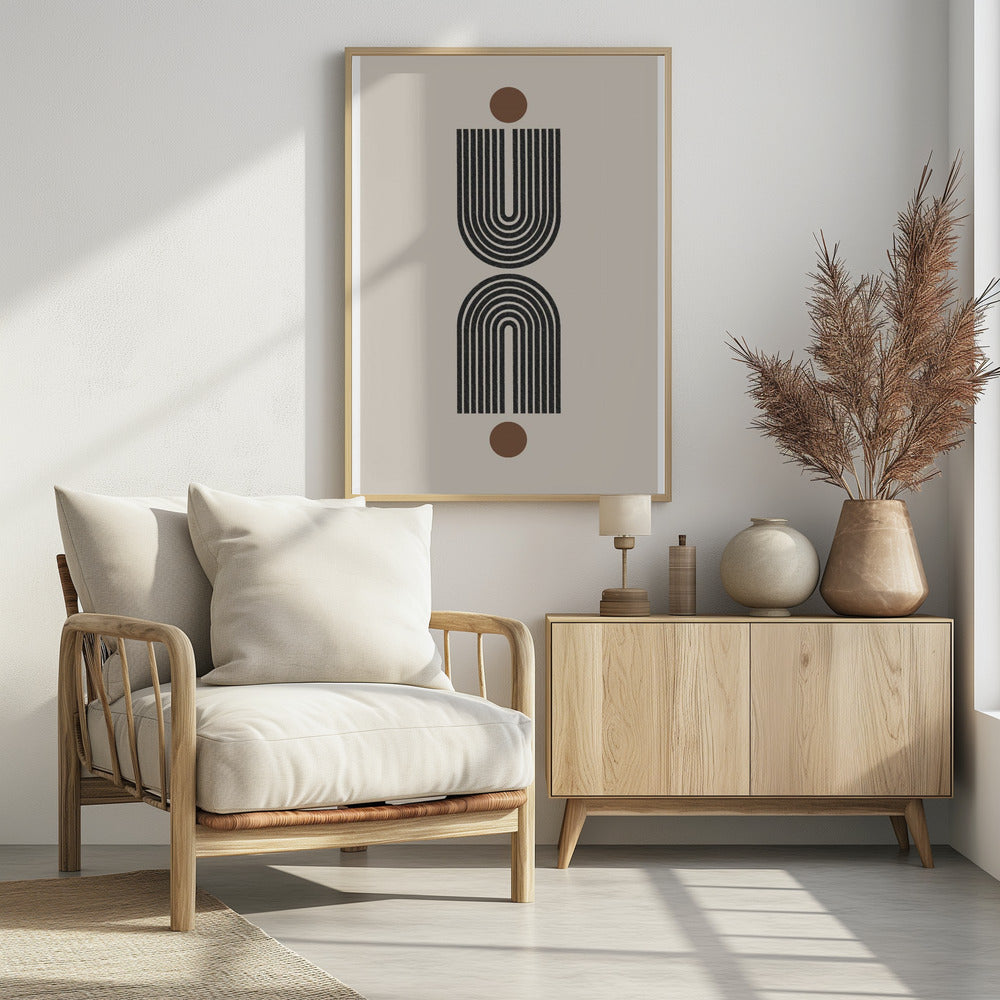 Symmetrische Kurven | Poster