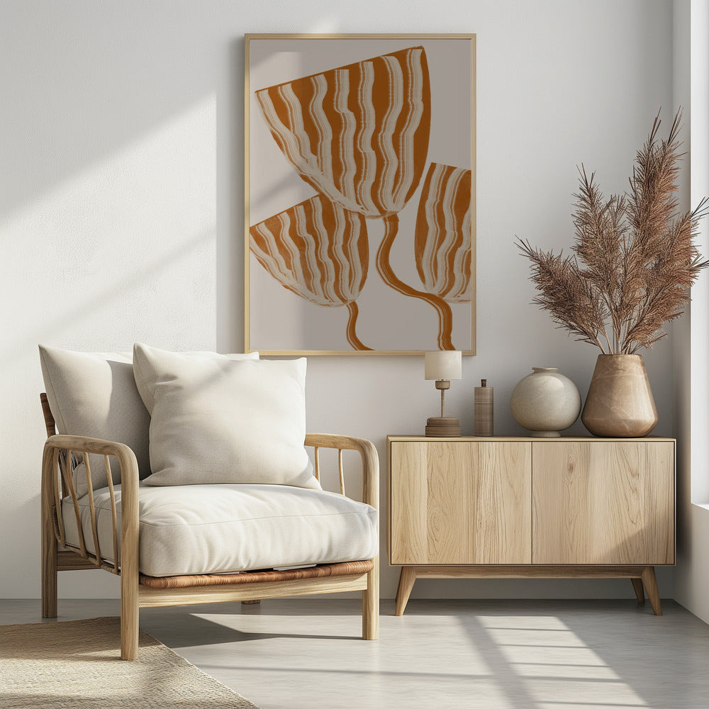 Moderne Blumen | Poster
