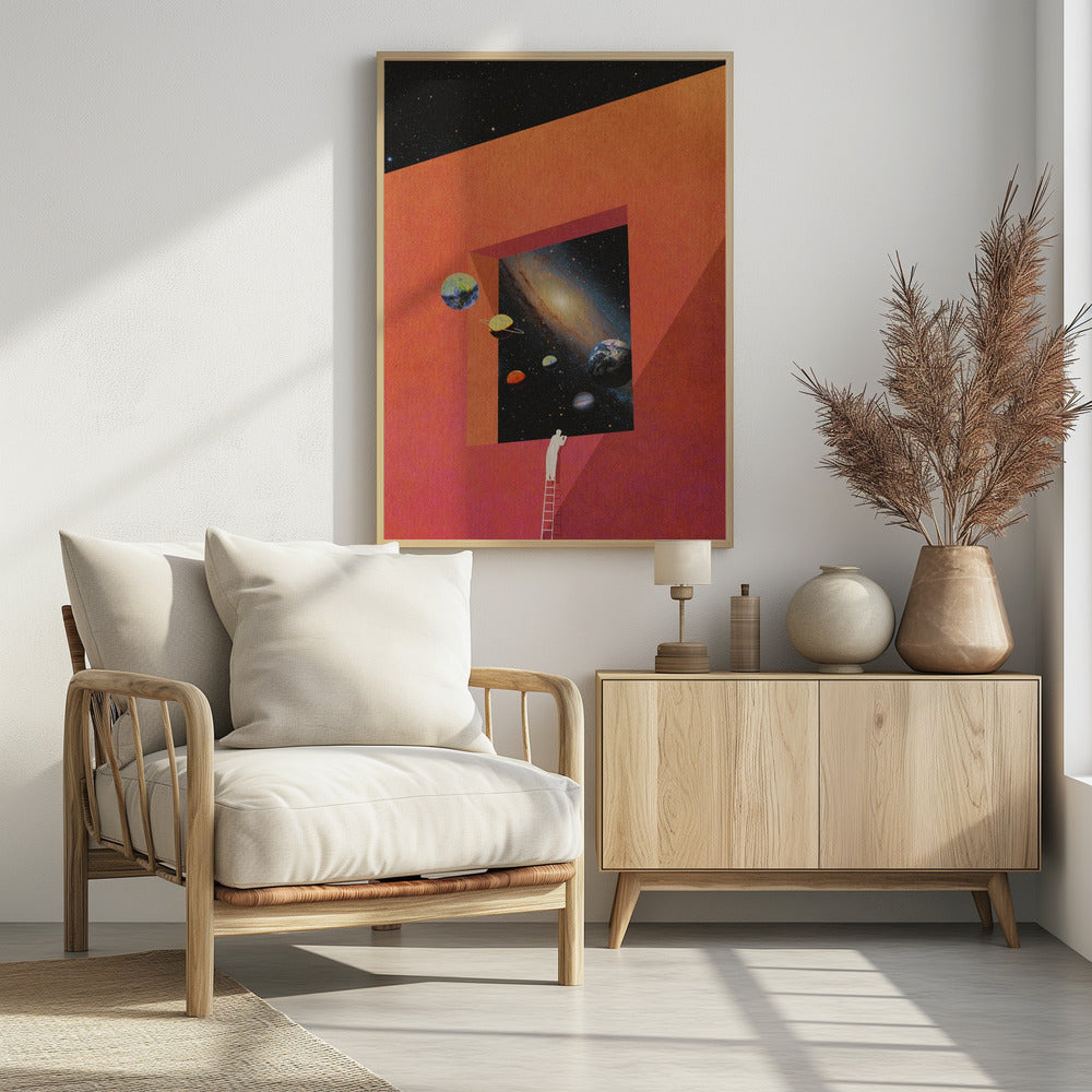 Galaxienbeobachter | Poster