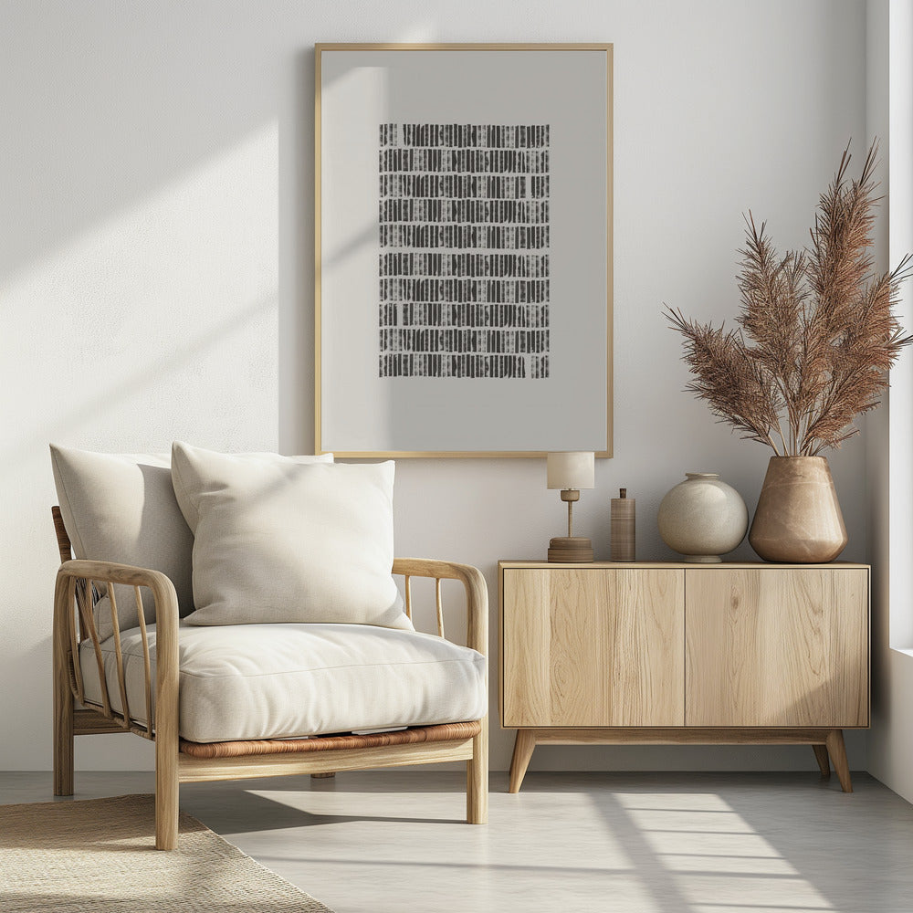Monochrome Muster | Poster