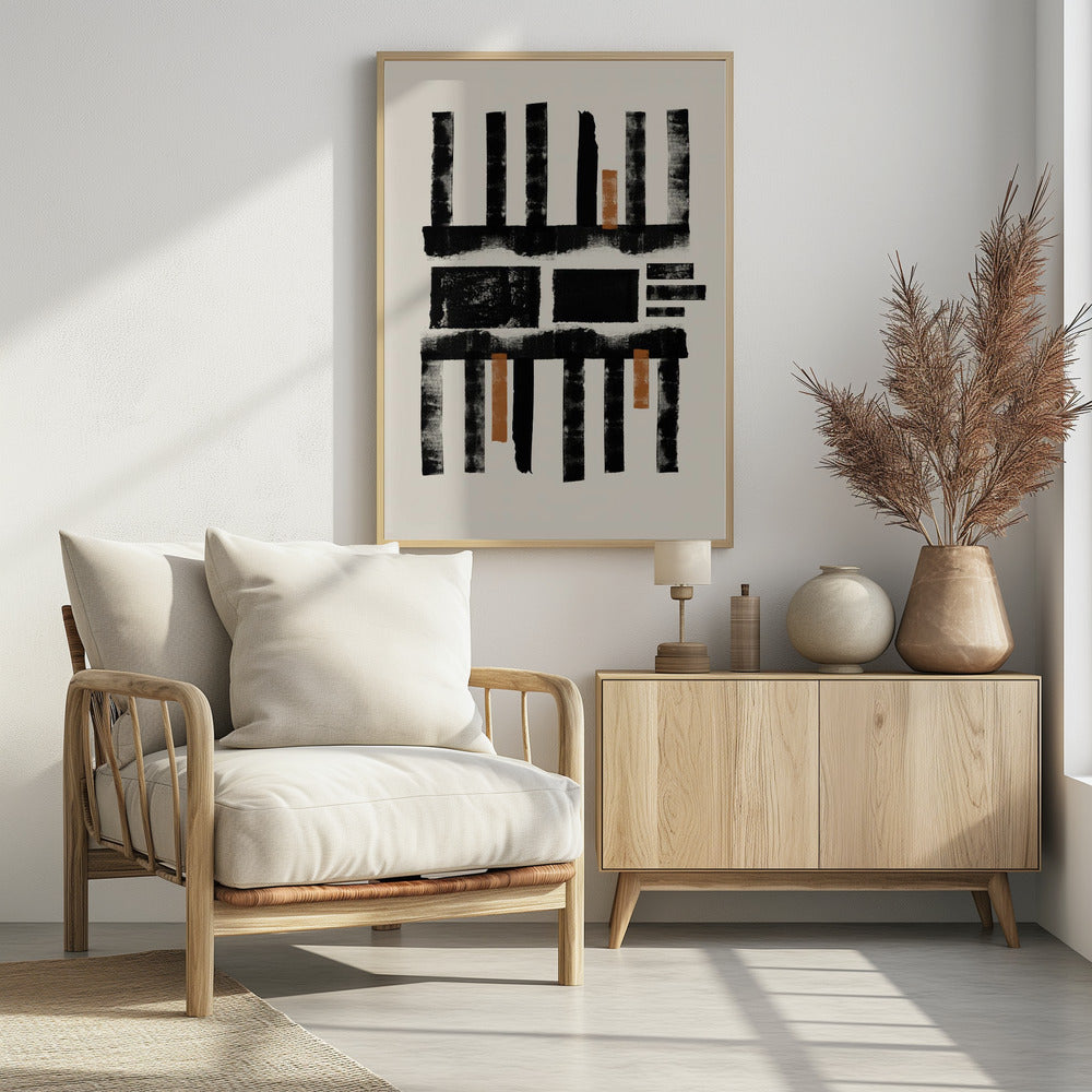 Geometrischer Rhythmus | Poster