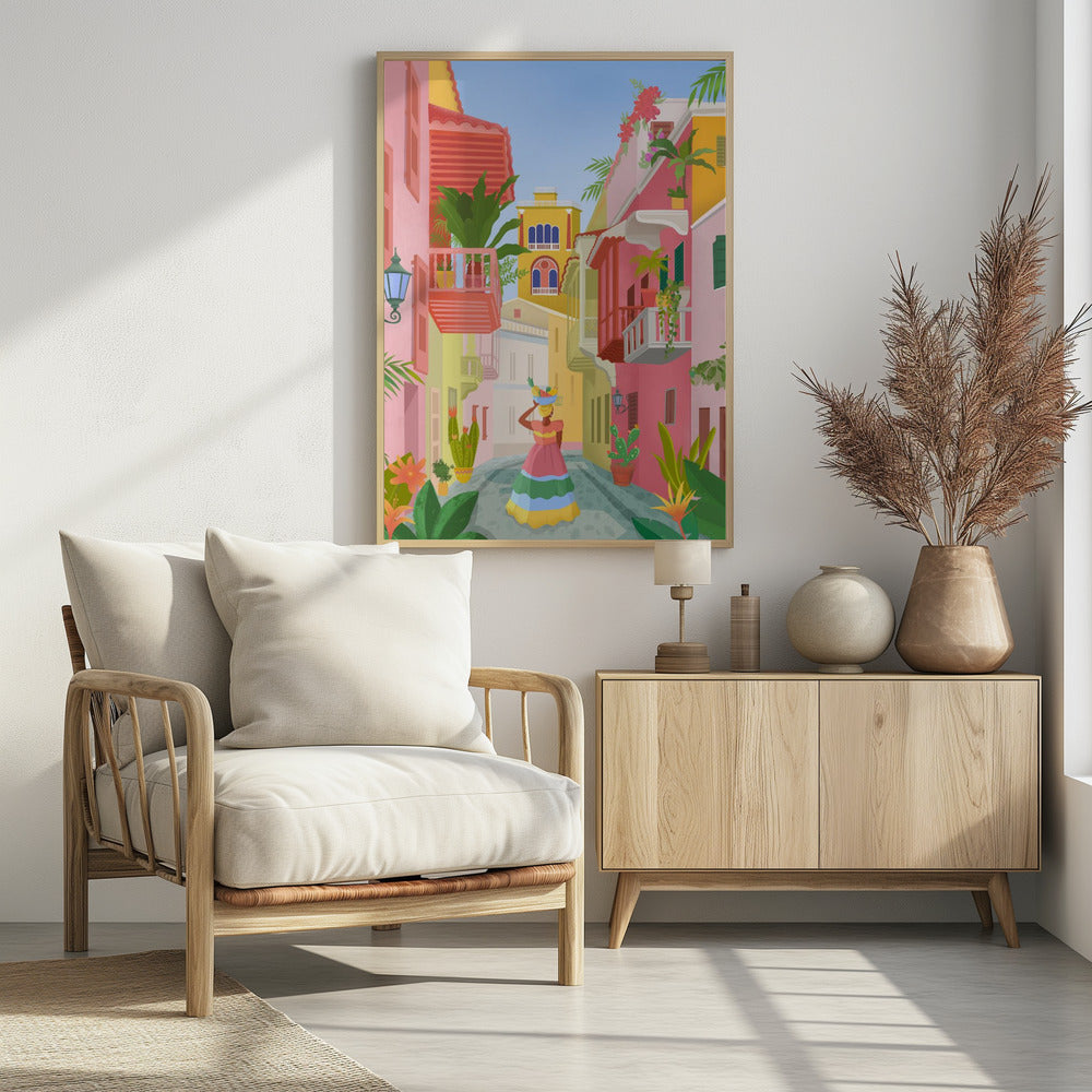 Cartagena, Kolumbien | Poster