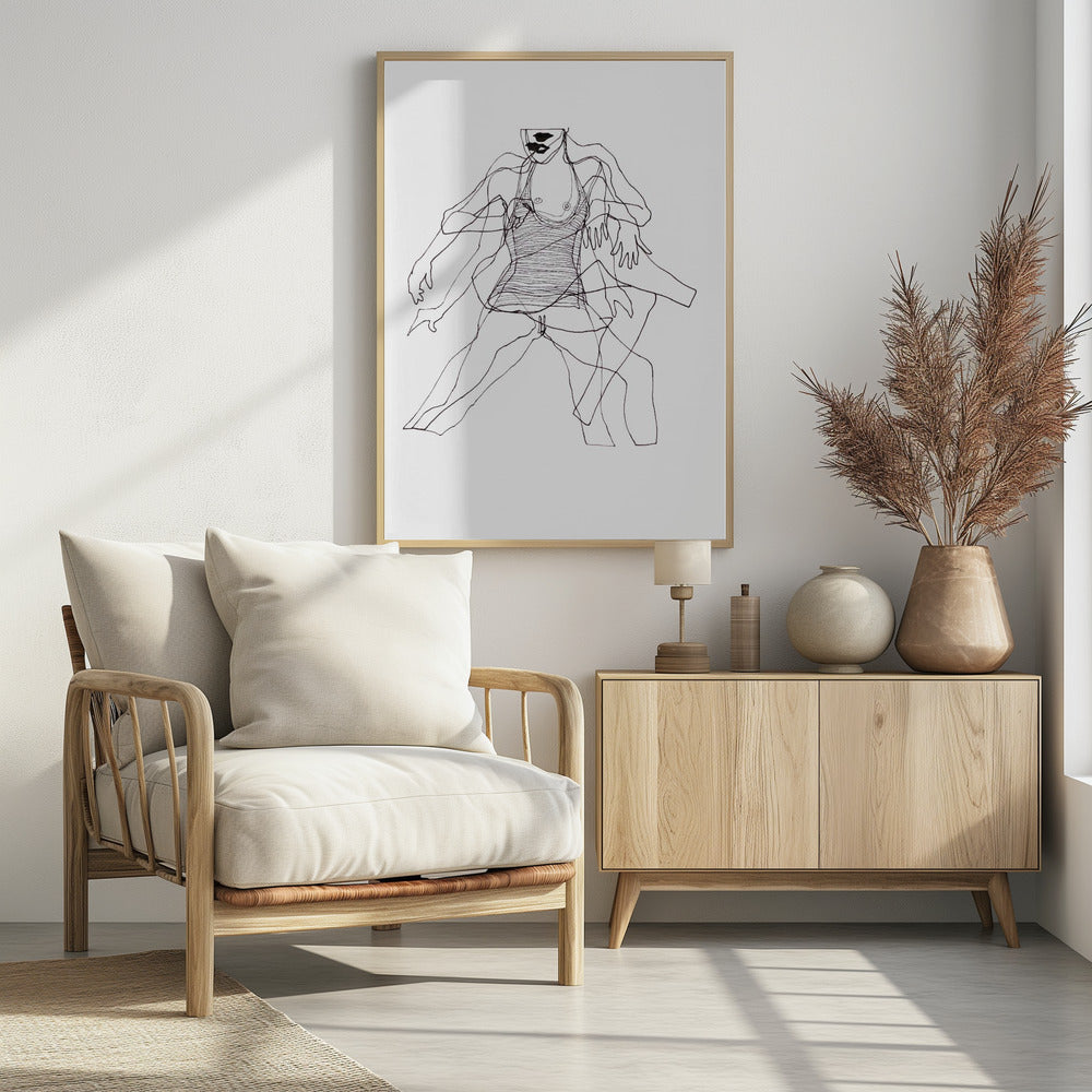 Movement Study Figure No. 2 | Poster