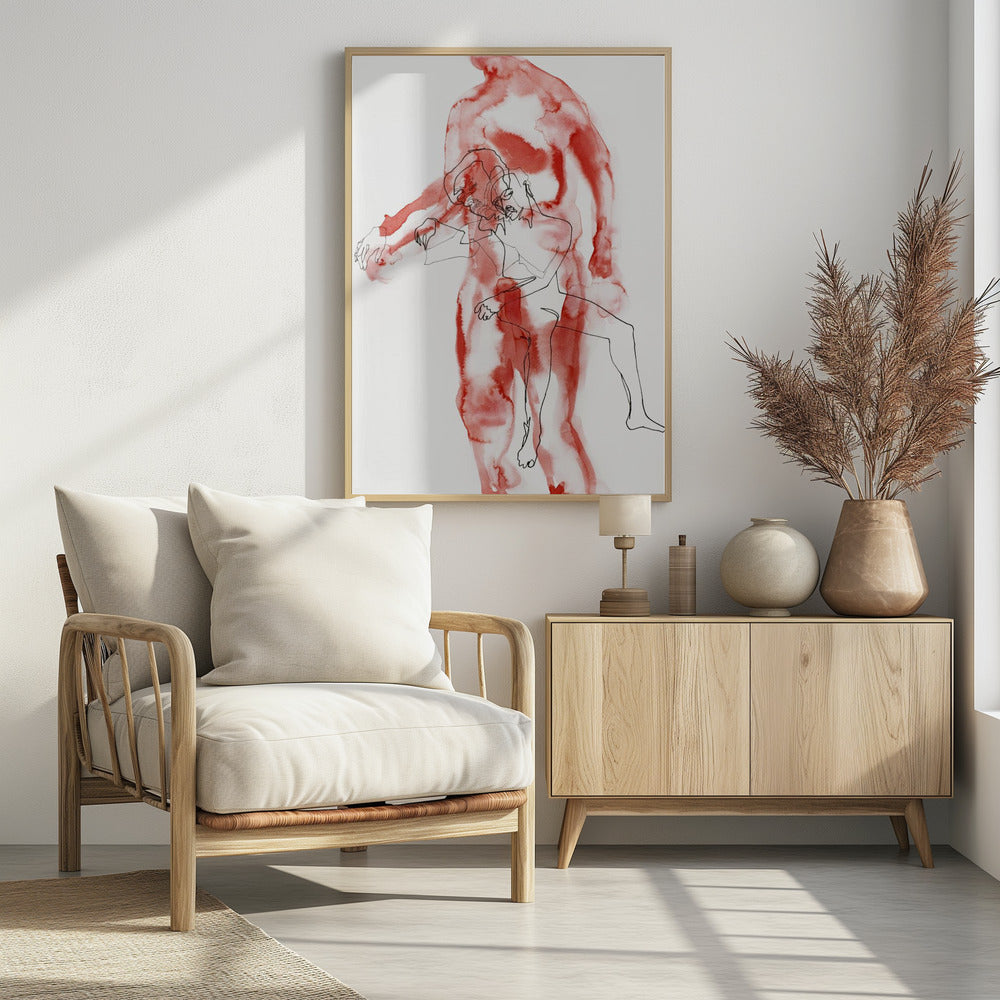 Männliche Figurenstudie (Schlafwandler) | Poster