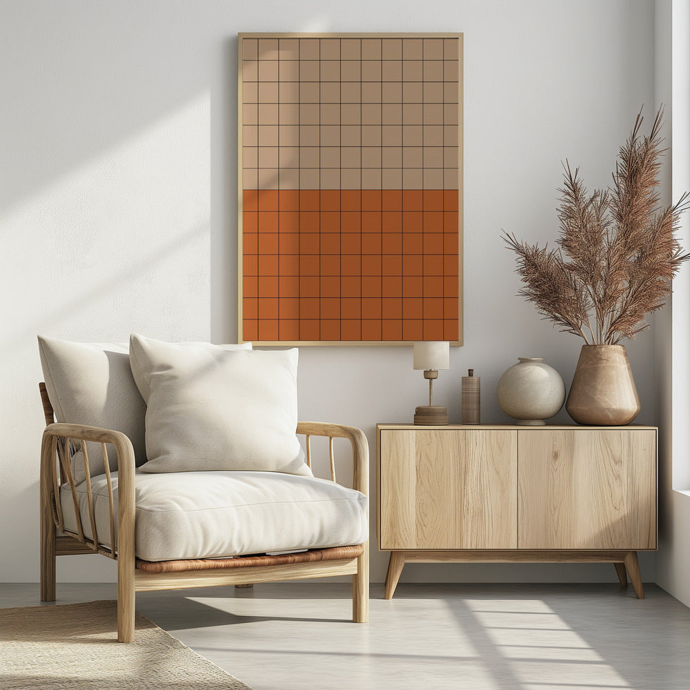 Herbstliche Charm-Quadrate | Poster