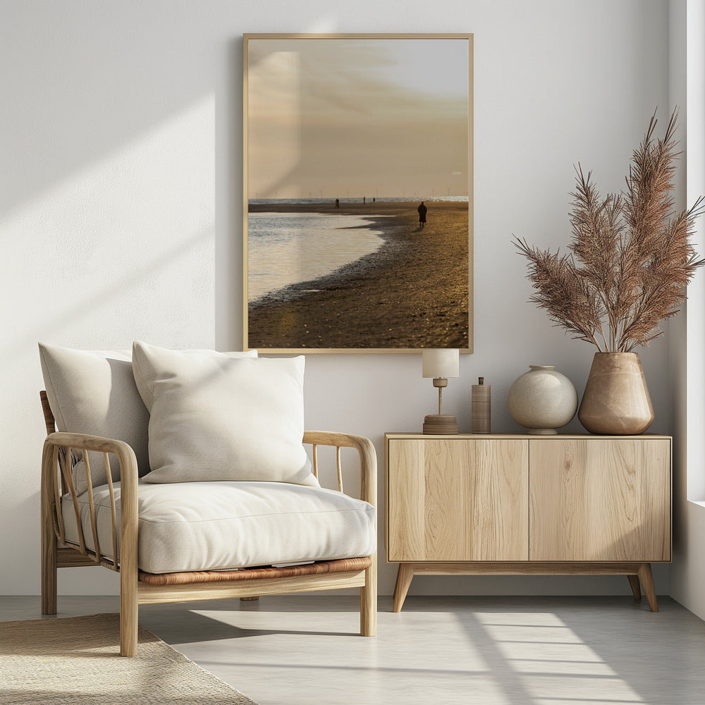 Abend am Strand 1 | Poster