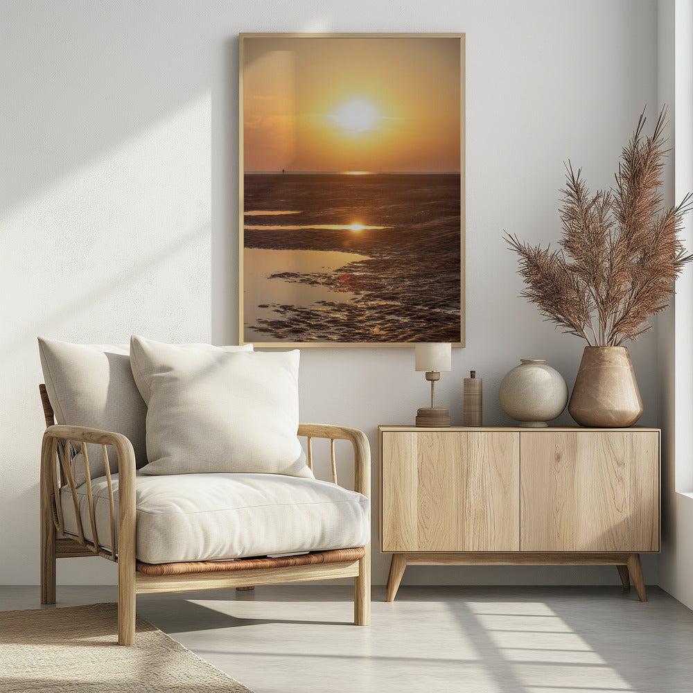 Abend am Strand 2 | Poster