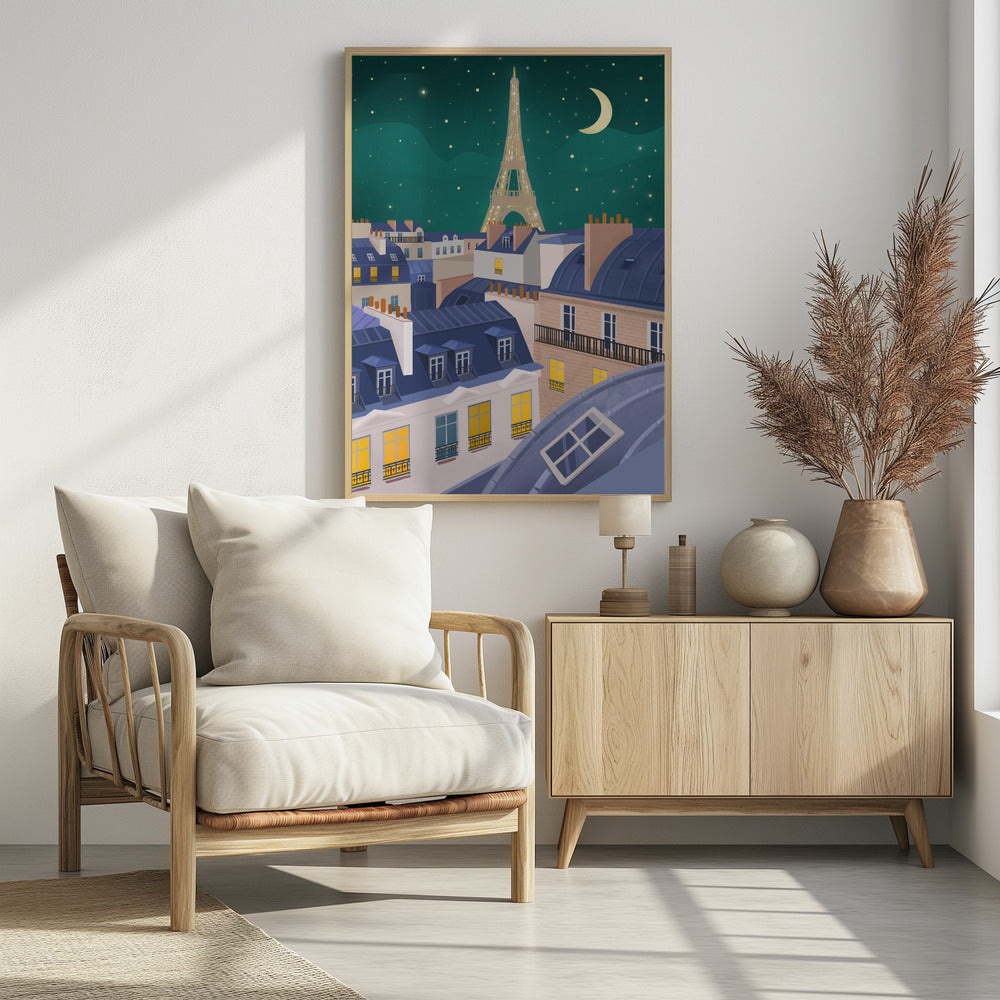 Paris bei Nacht | Poster