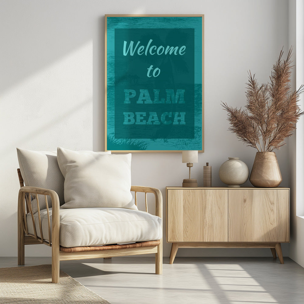 Willkommen in Palm Beach | Poster