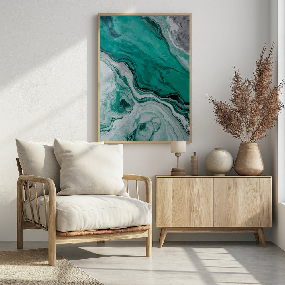 Gezeiten einer versteckten Lagune | Poster